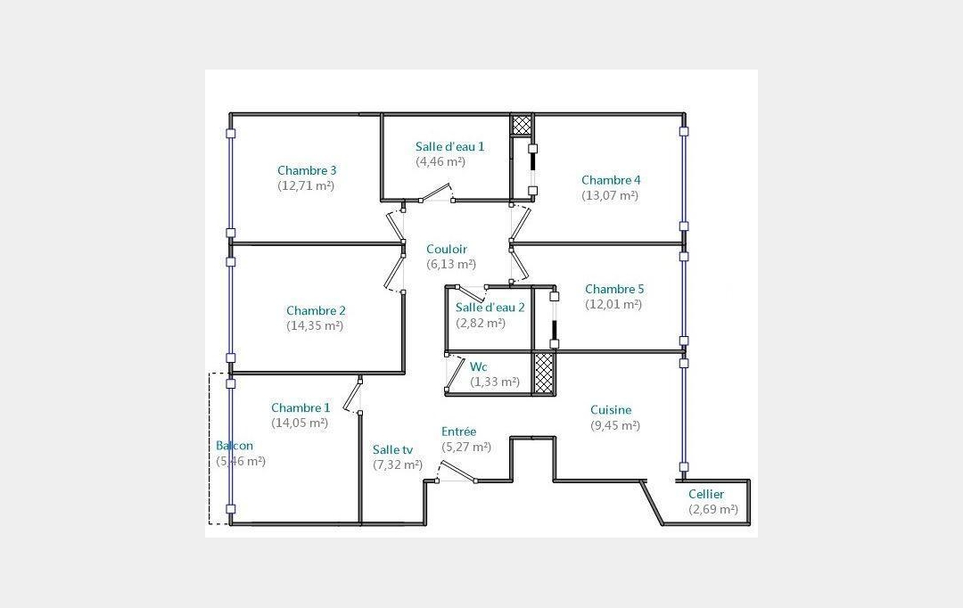 Annonces VILLEJUIF : Apartment | CRETEIL (94000) | 13 m2 | 615 € 