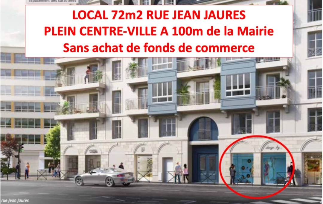 Annonces VILLEJUIF : Local / Bureau | PUTEAUX (92800) | 73 m2 | 4 900 € 